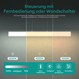 pendelleuchte LED colgante regulable con control remoto cable ajustable lámpara colgante para comedor sala de estar dormitorio