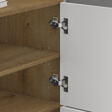 glasvilla Meuble à Chaussures Coffre à Chaussures avec 3 Compartiments LTH 45x36x120 cm Meuble à Chaussures 02