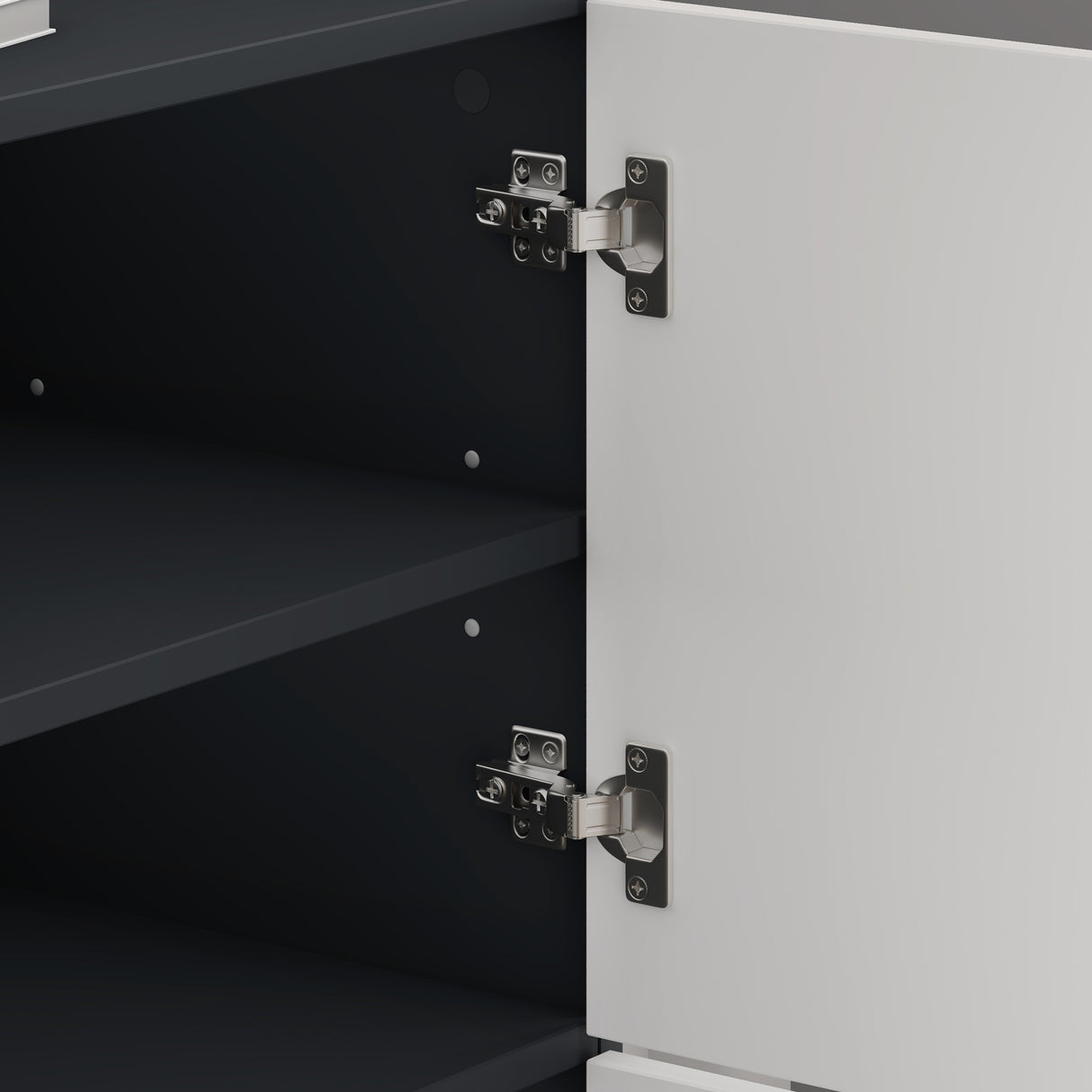 glasvilla Meuble à Chaussures Coffre à Chaussures avec 3 Compartiments LTH 45x36x120 cm Meuble à Chaussures 02