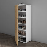 glasvilla Meuble à Chaussures Coffre à Chaussures avec 3 Compartiments LTH 45x36x120 cm Meuble à Chaussures 02