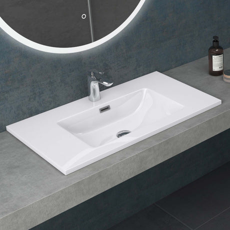 glasvilla lavabo lavabo empotrado mueble de lavabo lavabo empotrado de mineral Col02