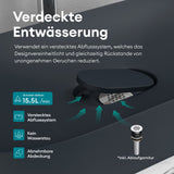 glasvilla Lavabo da Appoggio da Marmo fuso Lavandino Bagno con Rivestimento Nano Colossum826