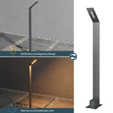 glasvilla Éclairage Extérieur IP65 | Éclairage de Chemin Extérieur | Borne Lumineuse pour Jardin, Lampadaire 3000K | Lampe d’Extérieur Lampadaire 6W Pfadfinder