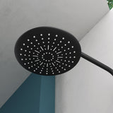 Système de douche Glasvilla avec douchette et pommeau de douche, douche de pluie, kit de fixation murale