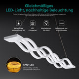 pendelleuchte LED colgante regulable con control remoto cable ajustable lámpara colgante para comedor sala de estar dormitorio