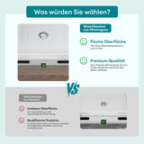 Lavabo Glasvilla, lavabo à poser en fonte minérale, vasque Col808