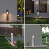 glasvilla Luminaire d’Extérieur ⌀120xH700mm IP65 | Borne et Lampadaire de Jardin 3000K | Éclairage de Chemin Extérieur 10W NeoForge