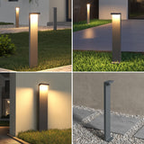 glasvilla Lampe d’Extérieur 10x6x60cm IP65 | Éclairage de Chemin Extérieur | Borne Lumineuse pour Jardin, Lampadaire 3000K | Lampadaire d’Extérieur 6W LumaTorch