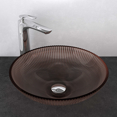 glasvilla lavabo de vidrio lavabo de vidrio sobre encimera lavabo de vidrio lavabo de mano redondo cuenco de lavado