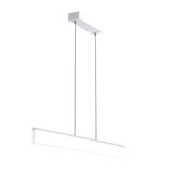 Suspension LED Glasvilla, à intensité variable avec télécommande, 3000K/4000K/6000K, câble ajustable, convient pour la salle à manger, le salon et la chambre.