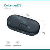 glasvilla Lavabo da Appoggio da Marmo fuso Lavandino Bagno con Rivestimento Nano Colossum826