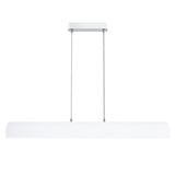 Suspension Glasvilla 100 cm, lampe LED dimmable avec télécommande, température de couleur 3000K/4000K/6000K, câble ajustable, 20 W, idéale pour salle à manger, salon ou chambre.