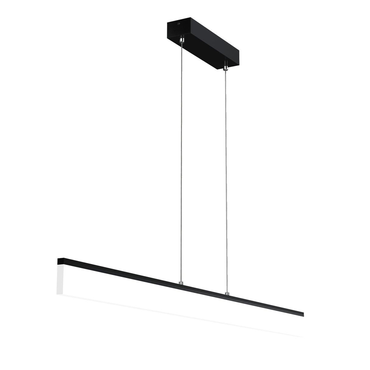 Suspension LED Glasvilla, à intensité variable avec télécommande, 3000K/4000K/6000K, câble ajustable, convient pour la salle à manger, le salon et la chambre.