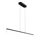 Suspension LED Glasvilla, à intensité variable avec télécommande, 3000K/4000K/6000K, câble ajustable, convient pour la salle à manger, le salon et la chambre.