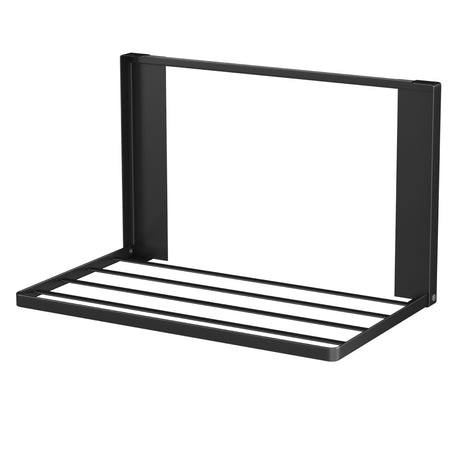 Porte-serviettes magnétique Glasvolla pour salle de bain, étagère pliable et murale sans perçage, 41 x 25 cm, multifonctionnel, pour réfrigérateur, salle de bain, cuisine - Folda-01