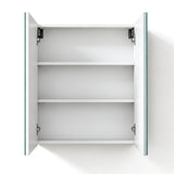 Glasvilla Armario Espejo de Baño con Puertas Sin Marco y Estantes Ajustables – Spiegelschrank 02