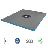 glasvilla Duschelement Duschboard befliesbar Duschelemente mit rinne Duschtasse bodeneben Gefälleplatte XPS