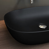 glasvilla Aufsatzwaschbecken Waschschale Waschbecken aus Keramik mit Nano-Beschichtung/Lotus-Effekt Brüssel104