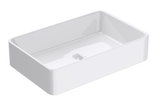 Vasque à poser Glasvilla, dimensions L x P x H : 59 x 38 x 13,5 cm, en céramique, Bruxelles 105D