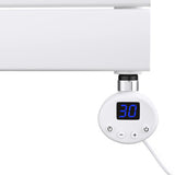 glasvilla Élément Chauffant avec Thermostat Électrique avec Écran LCD Cartouche Chauffante en Acier Inoxydable Élément Chauffant pour Radiateurs Sèche-Serviettes de Salle de Bain