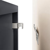 Glasvilla Armario Espejo de Baño con Puertas Sin Marco y Estantes Ajustables – Spiegelschrank 02