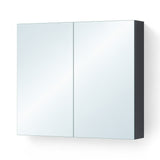 Glasvilla Armario Espejo de Baño con Puertas Sin Marco y Estantes Ajustables – Spiegelschrank 02