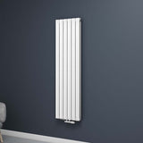 glasvilla Radiateur de Salle de Bain à Raccordement Central Plat et à Raccordement Latéral Radiateur à Panneau Chauffage de Salle de Bain Monocouche en Acier FV