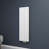 glasvilla Radiateur de Salle de Bain à Raccordement Central Plat et à Raccordement Latéral Radiateur à Panneau Chauffage de Salle de Bain Monocouche en Acier FV