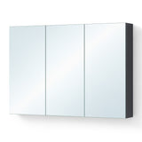 Glasvilla Armario Espejo de Baño con Puertas Sin Marco y Estantes Ajustables – Spiegelschrank 02