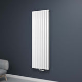 glasvilla Radiateur de Salle de Bain à Raccordement Central Plat et à Raccordement Latéral Radiateur à Panneau Chauffage de Salle de Bain Monocouche en Acier FV