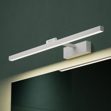 glasvilla Lampe de Salle de Bain LED pour Miroir | Lampe de Miroir 4000K pour Salle de Bain | Applique LED 9W Rotatif à 180° Strahlenschön