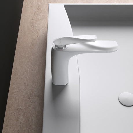 glasvilla Robinet de Salle de Bain Mitigeur Monocommande pour Lavabo Installation de Salle de Bain WAM-7201