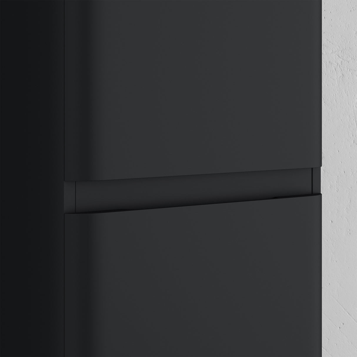 glasvilla Seitenschrank Badezimmerschrank mit 2 Türen und 4 Fächern BxT: 35x20 cm Hochschrank Badregal Allzweckschrank Lucca