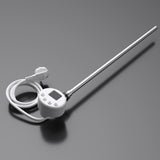 glasvilla Élément Chauffant avec Thermostat Électrique avec Écran LCD Cartouche Chauffante en Acier Inoxydable Élément Chauffant pour Radiateurs Sèche-Serviettes de Salle de Bain