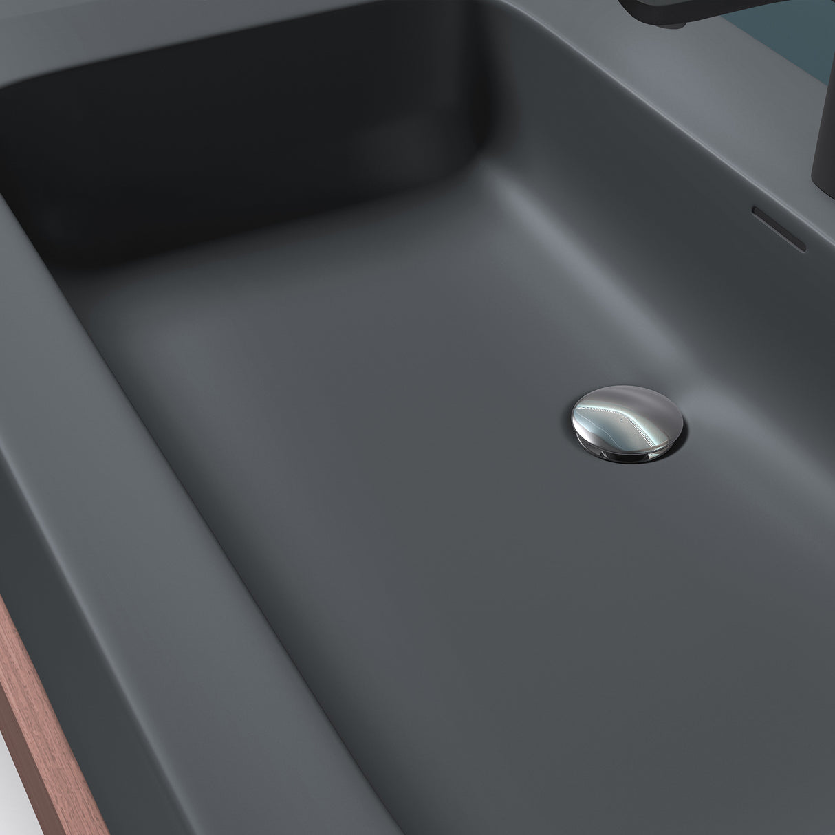 glasvilla Doppelwaschbecken Aufsatzwaschbecken Hängewaschbecken Waschbecken mineralguss Waschplatz Waschtisch Col830