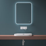 Lavabo Glasvilla, lavabo encastré avec nano-revêtement, céramique blanche, Bruxelles 5082