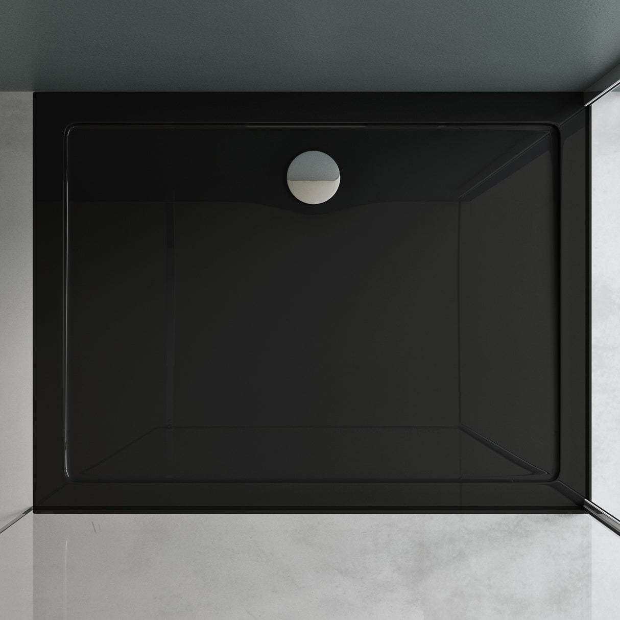 glasvilla Receveur de Douche Bac à Douche en Acrylique de Haute Qualité Rectangulaire 70-140 cm Faro