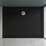 glasvilla Receveur de Douche Bac à Douche en Acrylique de Haute Qualité Rectangulaire 70-140 cm Faro