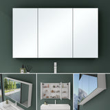 glasvilla Spiegelschrank mit Spielgeltüren Badezimmerschrank Hängeschrank Badezimmerspiegel Spiegelschrank-02