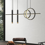 Suspension Glasvilla 100 cm, lampe LED suspendue, design linéaire, 3000K/4000K/6000K, câble réglable, 38W, idéale pour salle à manger, salon ou chambre.