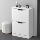 Glasvilla armoire à chaussures coffre à chaussures basculeur à chaussures LxPxH : 60x28x89 cm meuble à chaussures étroit meuble à chaussures01