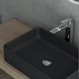 Vasque à poser Glasvilla, dimensions L x P x H : 59 x 38 x 13,5 cm, en céramique, Bruxelles 105D