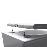 glasvilla Spülrandlos Wand WC schwarz Hänge WC + WC Sitz (mit Softclose) A112 NEU!!!