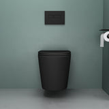 glasvilla Spülrandlos Wand WC Hänge WC Spülrandloses Toilette Softclose WC-Sitz Aachen108