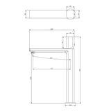robinetterie Glasvilla, robinet de salle de bain, robinet d'évier, installations de salle de bain, mitigeur monocommande