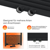 glasvilla Design Badheizkörper Seitenanschluss & Mittelanschluss Handtuchtrockner Röhrenheizkörper Badheizung RHE