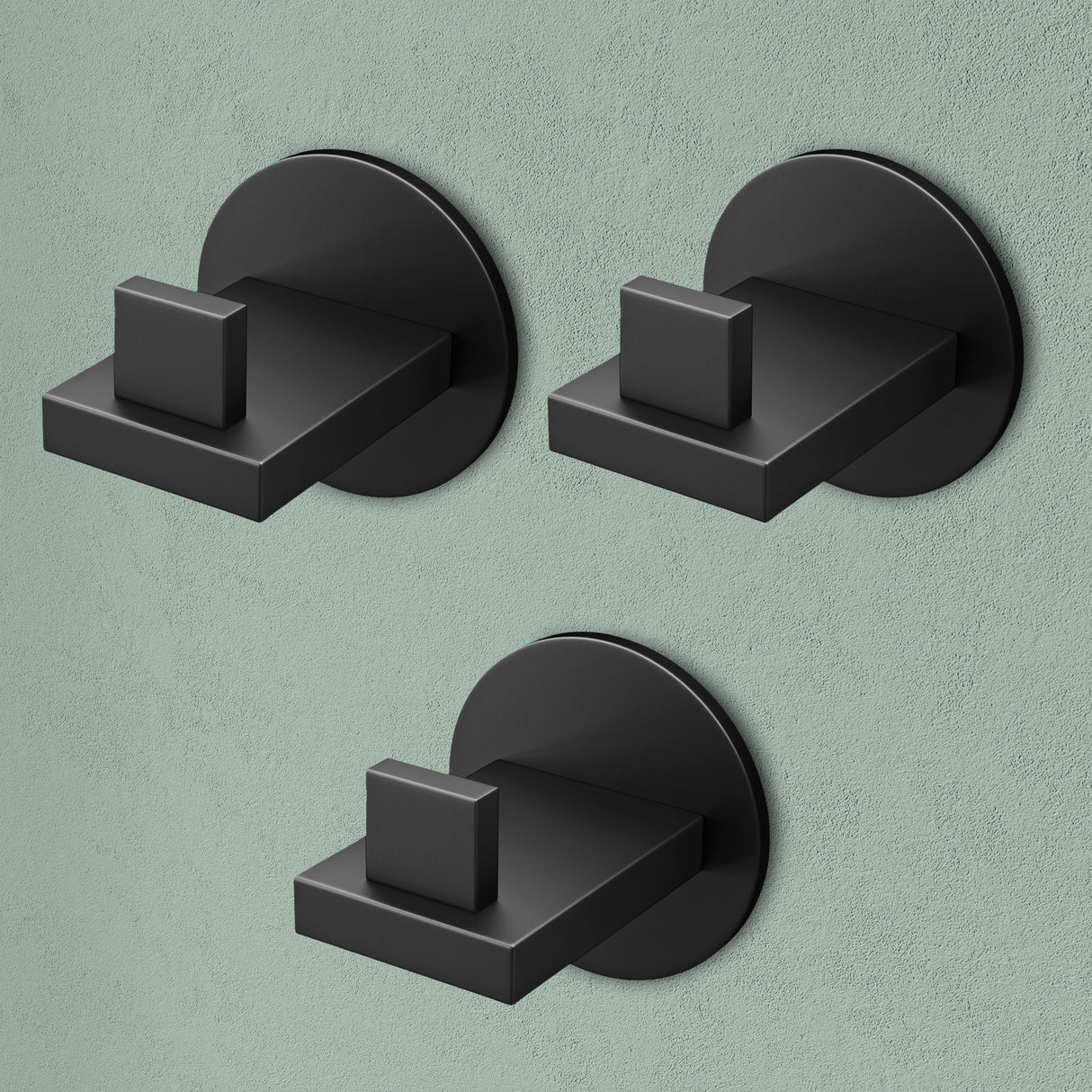 glasvilla Appendiabiti da Parete in Acciaio Inossidabile 304, Attaccapanni da Muro per Camera da Letto, Ingresso, Cucina, Stalo-08+Stalo-09