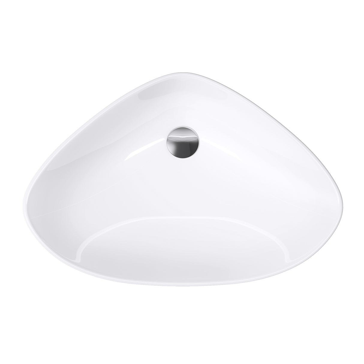 glasvilla lavabo lavabo de encimera cuenco lavabo de encimera de cerámica cuenco de encimera en blanco incl. recubrimiento nano Brüssel215