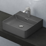 vasque à poser Glasvilla, vasque en céramique Meissen201 avec nano-revêtement