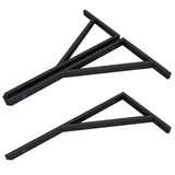 Support mural de lavabo en acier inoxydable Glasvilla Design WH02